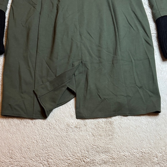 VENUS Olive Jacket with Black Trim Stretch sz 8 - Picture 13 of 13
